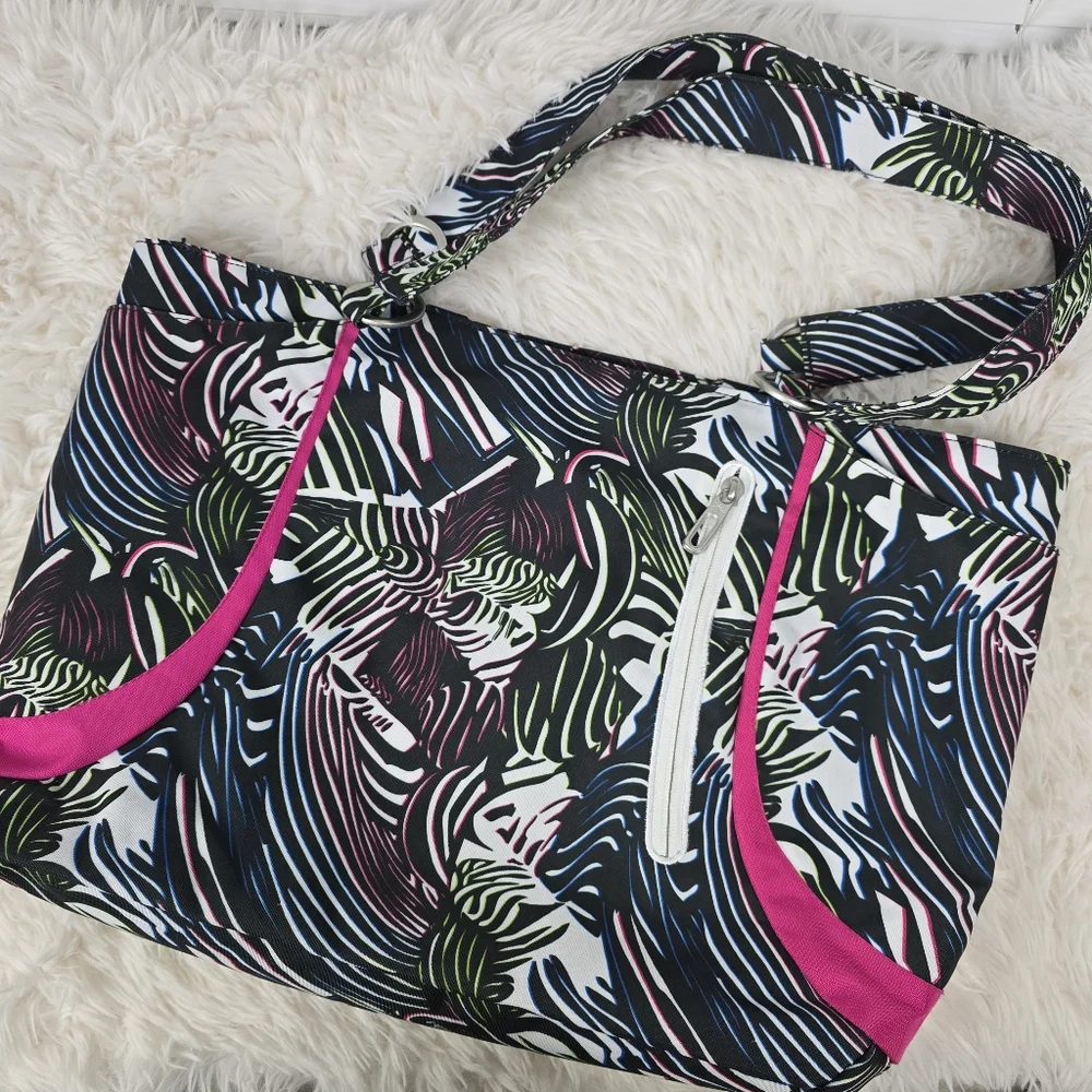 High Sierra Tote Bag with Zippered Closure